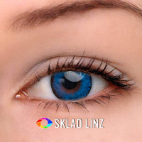 Линзы для карих глаз -  Блу1.1