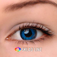 Линзы для карих глаз -  Блу1