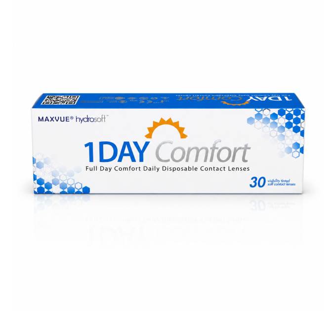 Одноденні контактні лінзи Hydrosoft 1Day Comfort MAXVUE®