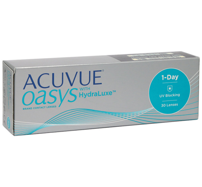 Контактні лінзи 1-Day Acuvue Oasys with Hydraluxe - контактные линзы JOHNSON&JOHNSON