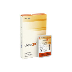 Квартальные линзы Clearlab Clear 38 (Клирлаб Клир 38)