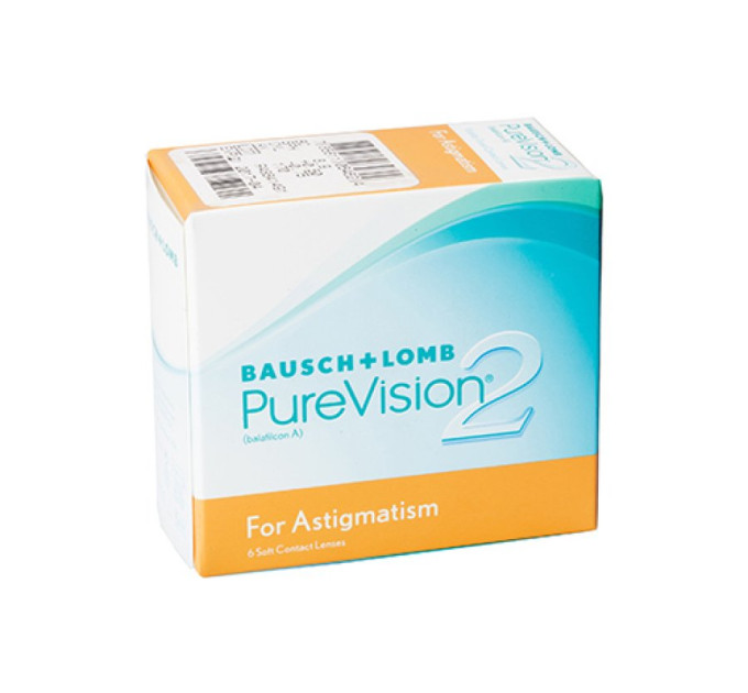 Контактні лінзи PureVision2 for Astigmatism - контактные линзы BAUSCH+LOMB