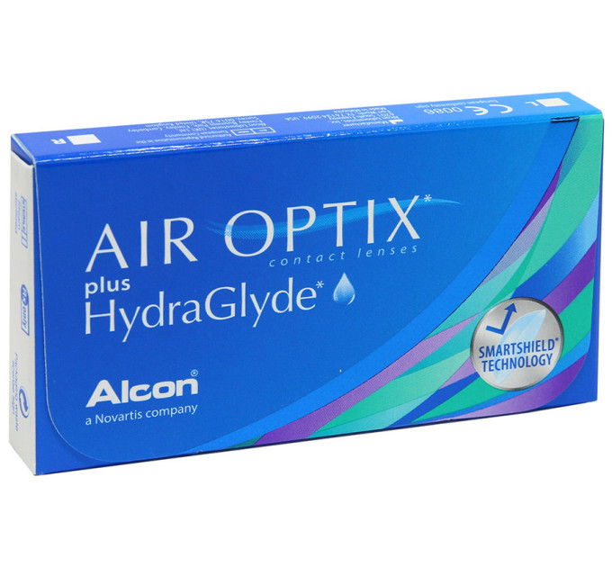 Контактные линзы Air Optix plus HydraGlyde - контактные линзы ALCON