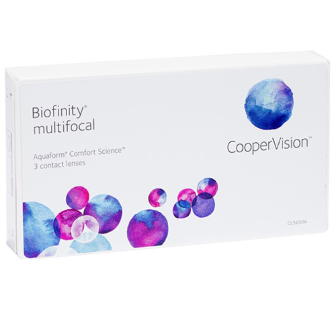 Контактные линзы Biofinity multifocal - контактные линзы COOPER VISION