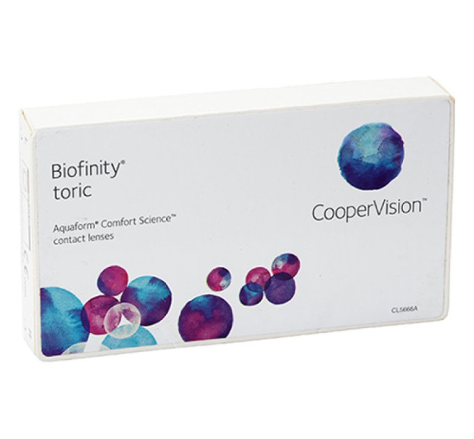 Контактні лінзи Biofinity toric - контактные линзы COOPER VISION