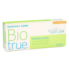 Торические контактные линзы Biotrue ONEday for Astigmatism