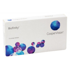 Контактные линзы месячные Biofinity (Биофинити) CooperVision Контактные линзы месячные Biofinity (Биофинити) CooperVision