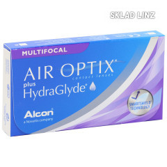 Місячні лінзи Air Optix plus HydraGlyde Multifocal (Ейр Оптікс Плюс ГідраГлайд)