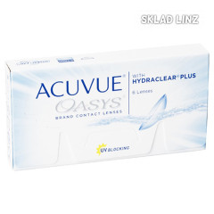 Торичні лінзи Acuvue Oasys with Hydraclear Plus (Акув'ю Оазис Гідраклір Плюс)
