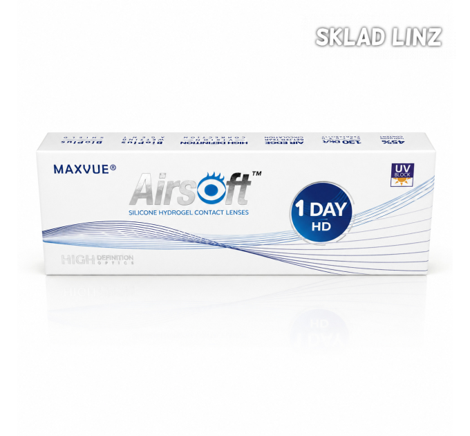 Одноденні контактні лінзи - Airsoft 1 Day Maxvue® - контактные линзы MaxVUE