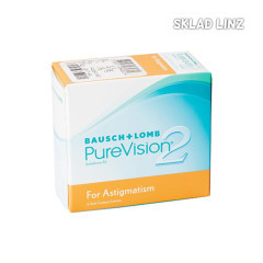 Торичні лінзи PureVision 2 for Astigmatism (П'юр Віжн)